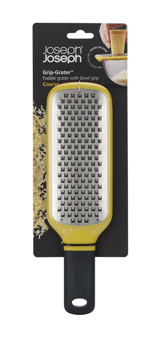 Joseph Joseph Терка 26,5 х 1,8 х 7,8 см желтая GripGrater | https://grandposuda.com.ua