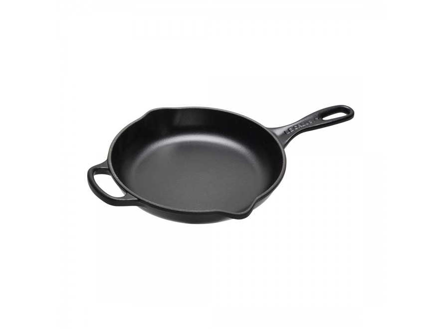 Le Creuset Сковорода чавунна 16 см, чорна Black | https://grandposuda.com.ua