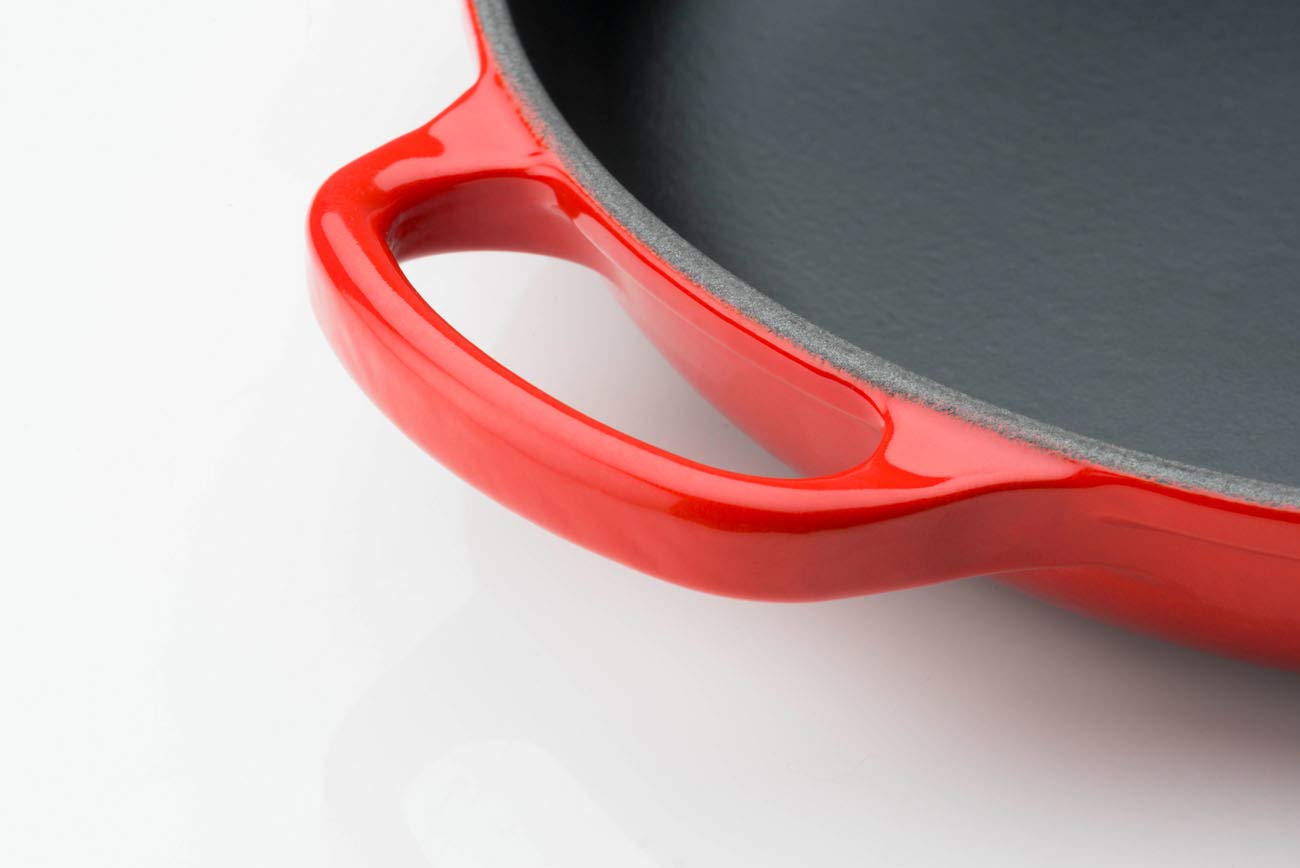 Le Creuset Сковорода чавунна 23 см, помаранчева | https://grandposuda.com.ua