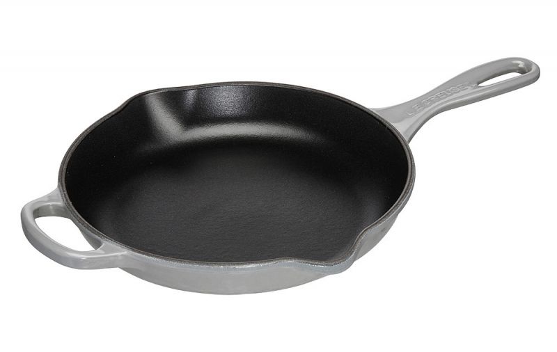 Le Creuset Сковорода чугунная 23 см, Perlgrau Le Creuset Сковорода чугунная 23 см, Perlgrau | https://grandposuda.com.ua