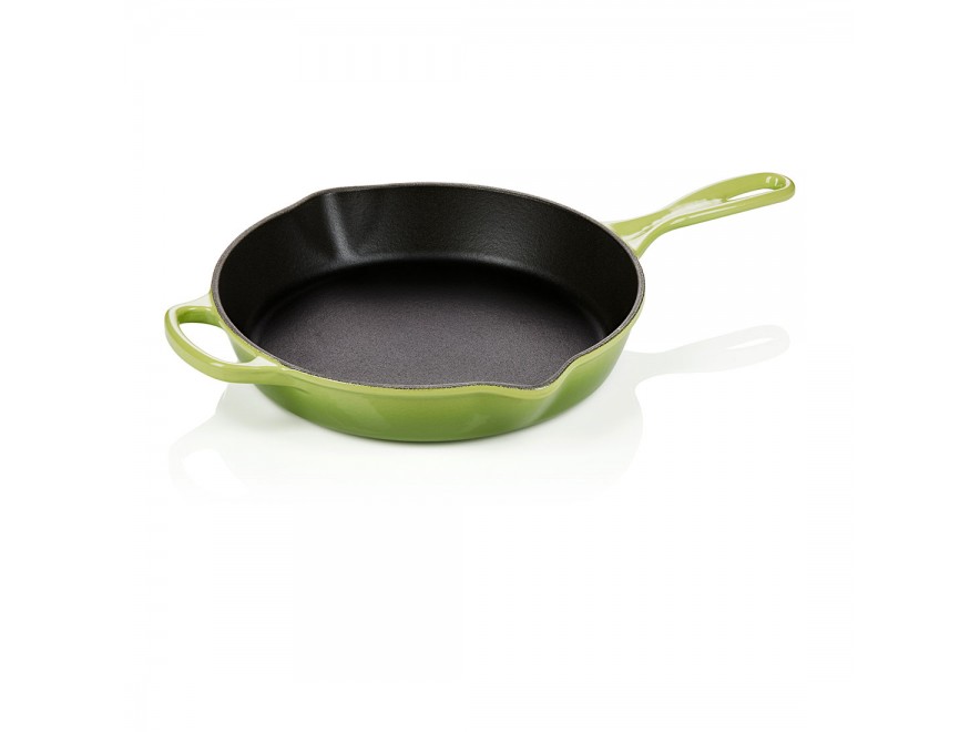 Le Creuset Сковорода глибока чавунна 26 см, зелена Palm | https://grandposuda.com.ua