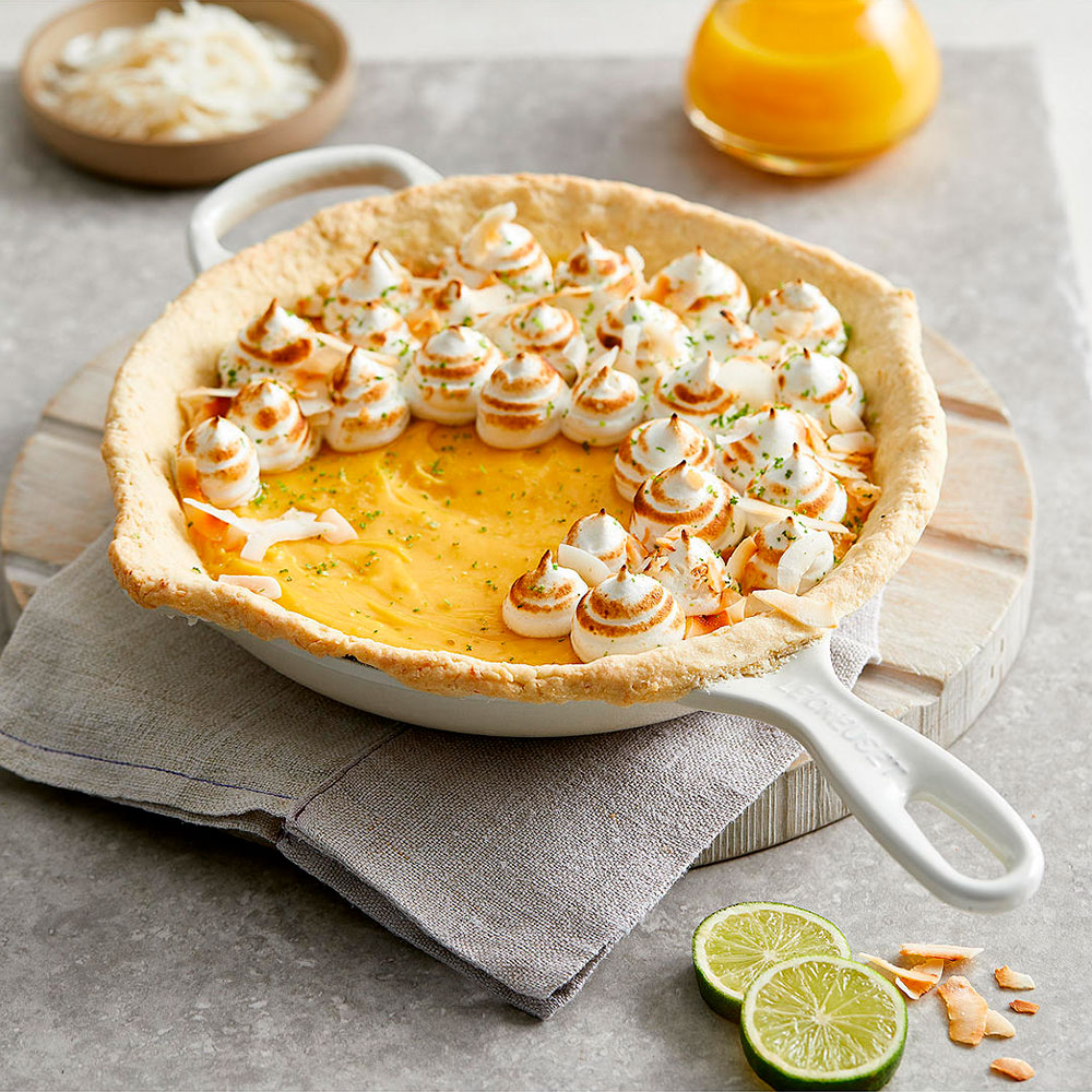 Le Creuset Сковорода 26 см Meringue | https://grandposuda.com.ua