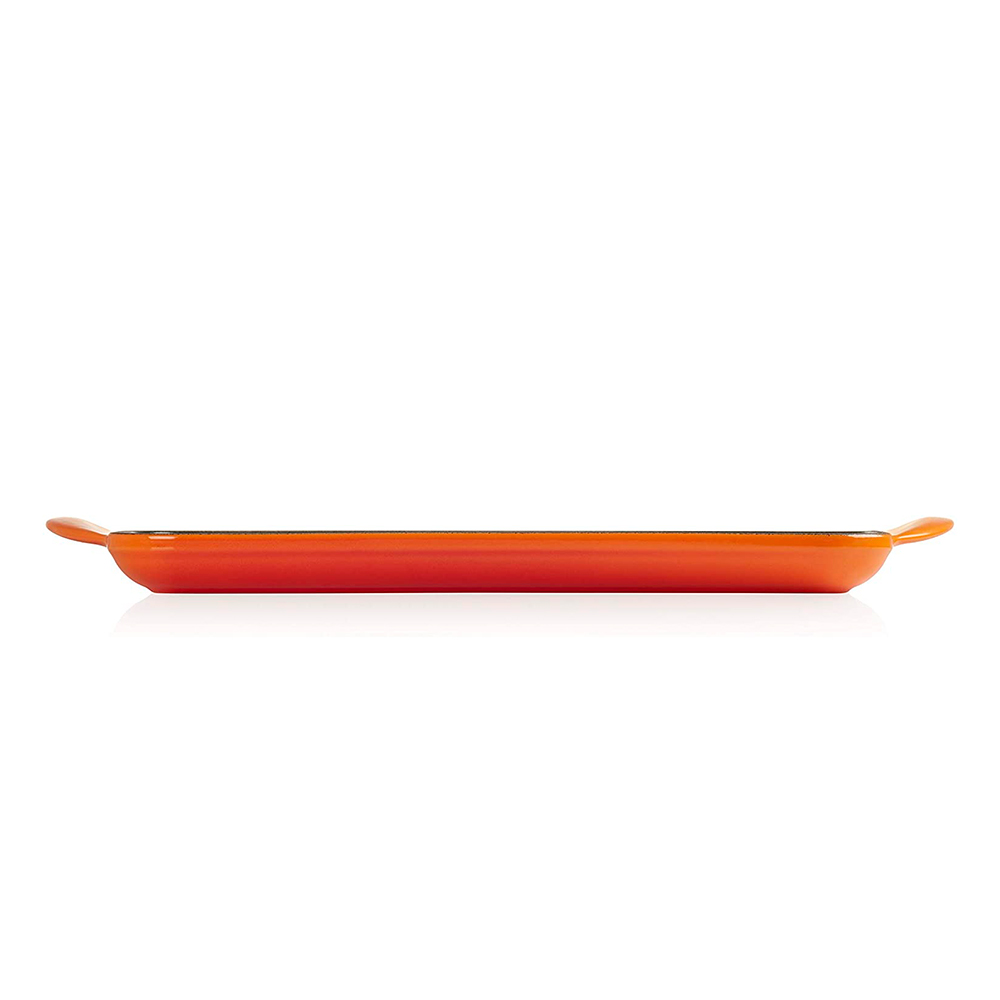 Le Creuset Сковорода-гриль 32 см Flame | https://grandposuda.com.ua