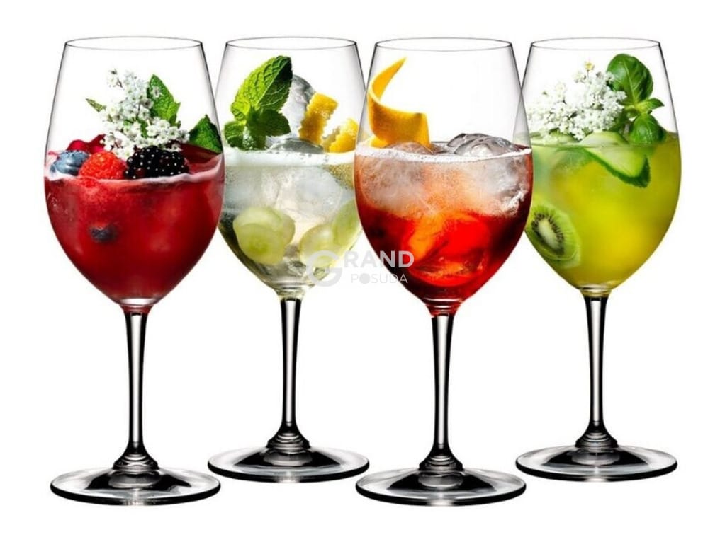 Riedel Набір келихів 4 предмети Spritz Mixing Sets & Cocktails | https://grandposuda.com.ua