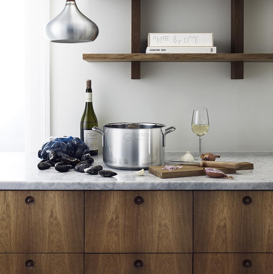 Eva Solo Каструля 6,5 л металік Stainless Steel | https://grandposuda.com.ua