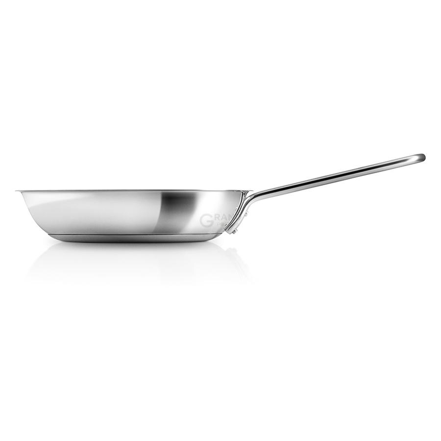 Eva Solo Сковорода Ø 20 см металік / чорна Stainless Steel | https://grandposuda.com.ua