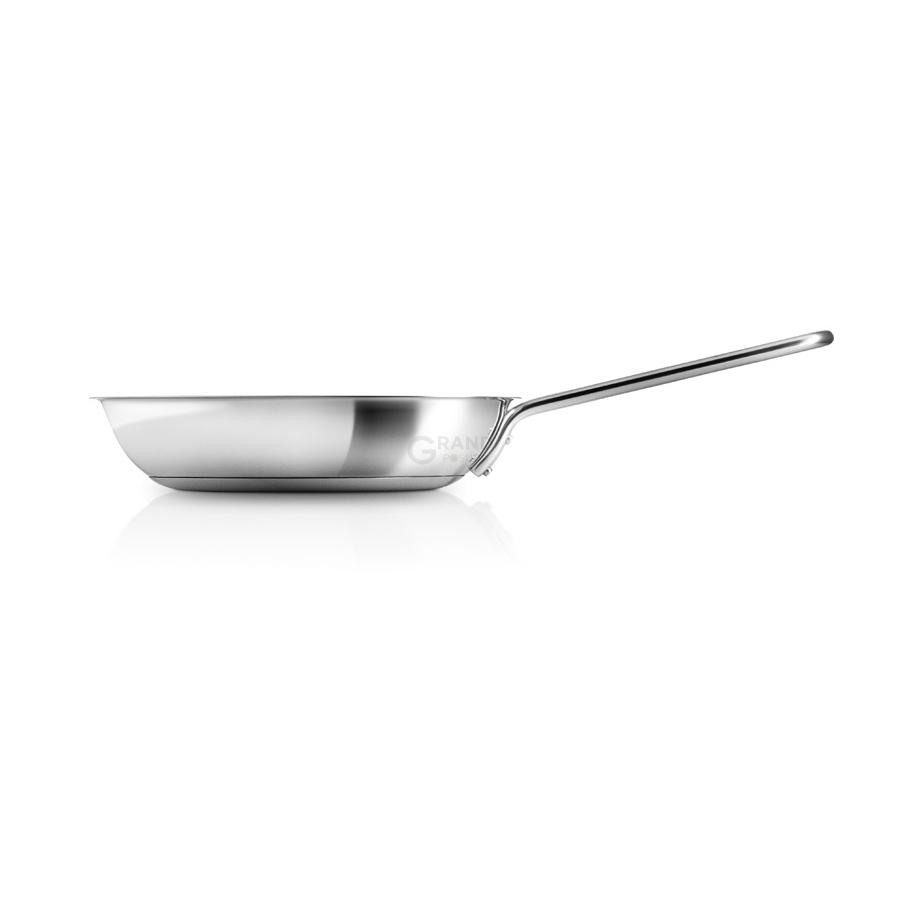 Eva Solo Сковорода Ø 30 см металік / чорна Stainless Steel | https://grandposuda.com.ua