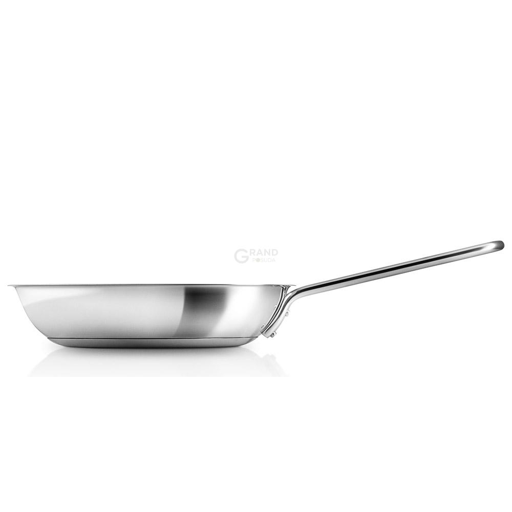 Eva Solo Сковорода Ø 20 см металік / чорна Stainless Steel | https://grandposuda.com.ua