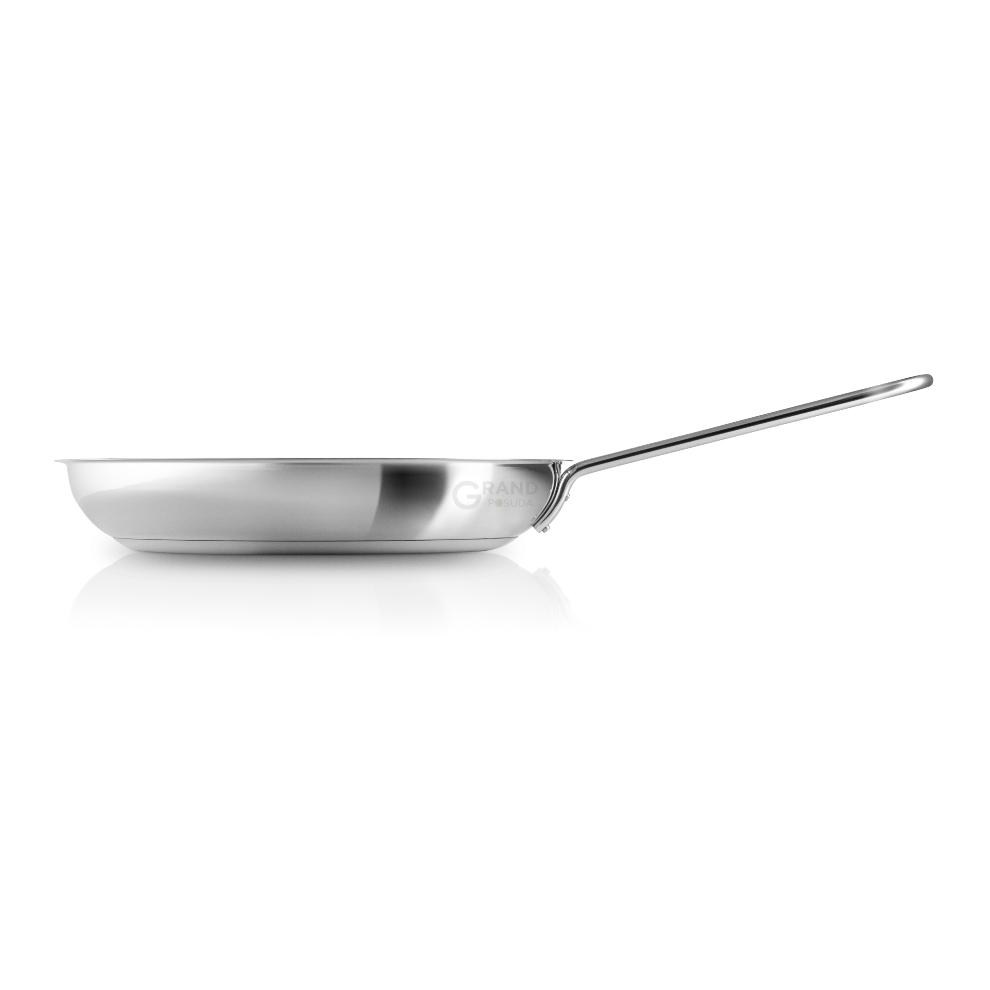 Eva Solo Сковорода Ø 26 см металік / чорна Stainless Steel | https://grandposuda.com.ua