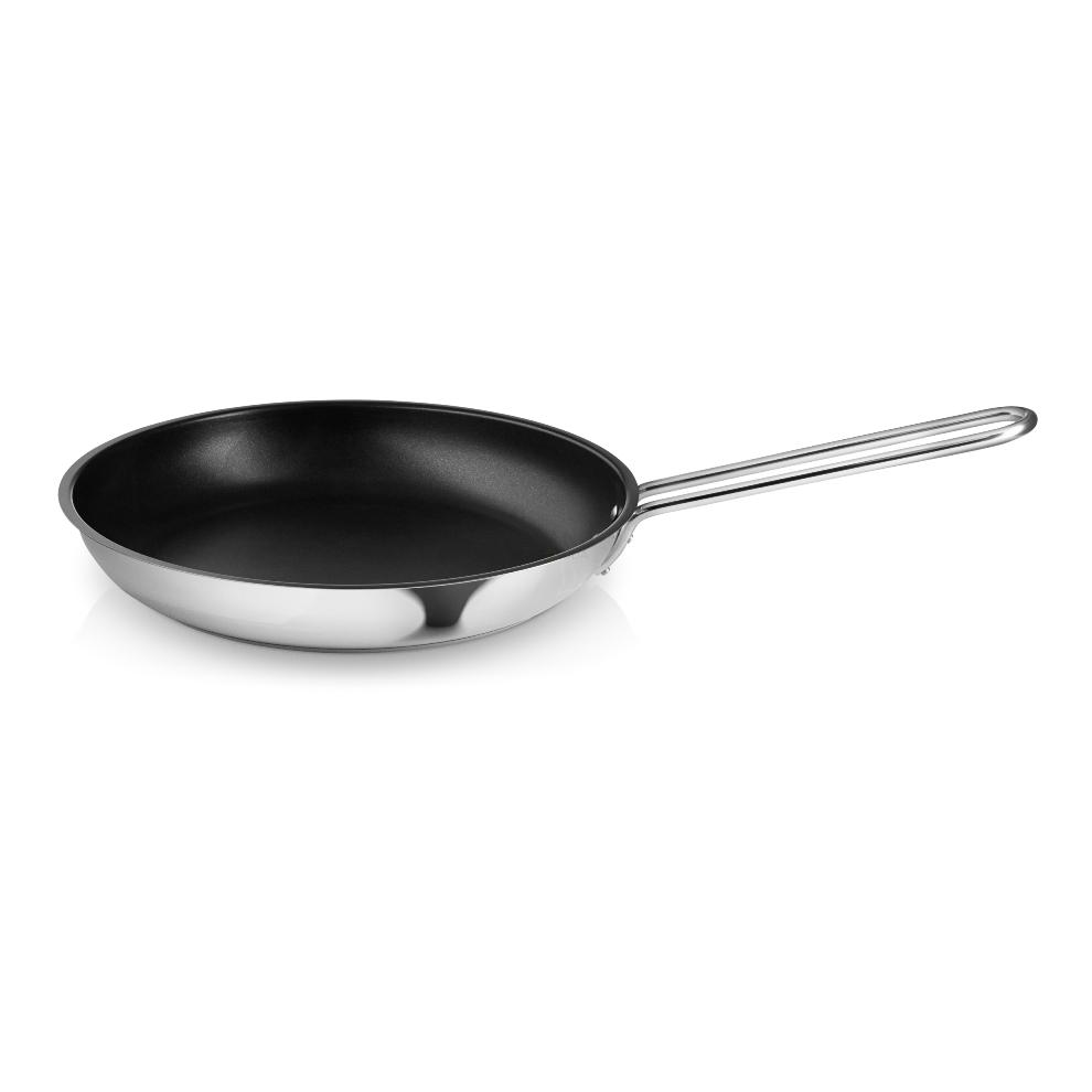 Eva Solo Сковорода Ø 26 см металік / чорна Stainless Steel | https://grandposuda.com.ua