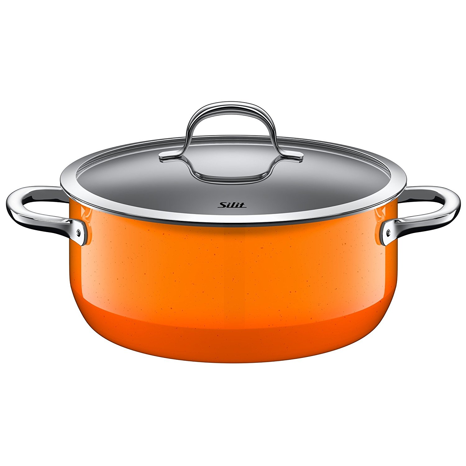 Silit Каструля з кришкою 24 см Passion Orange | https://grandposuda.com.ua