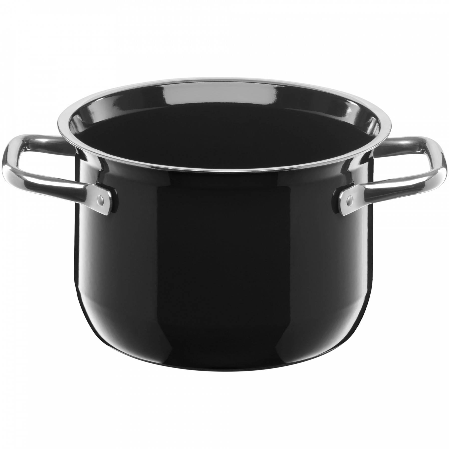 Silit Кастрюля высокая 18 см, черная Compact | https://grandposuda.com.ua