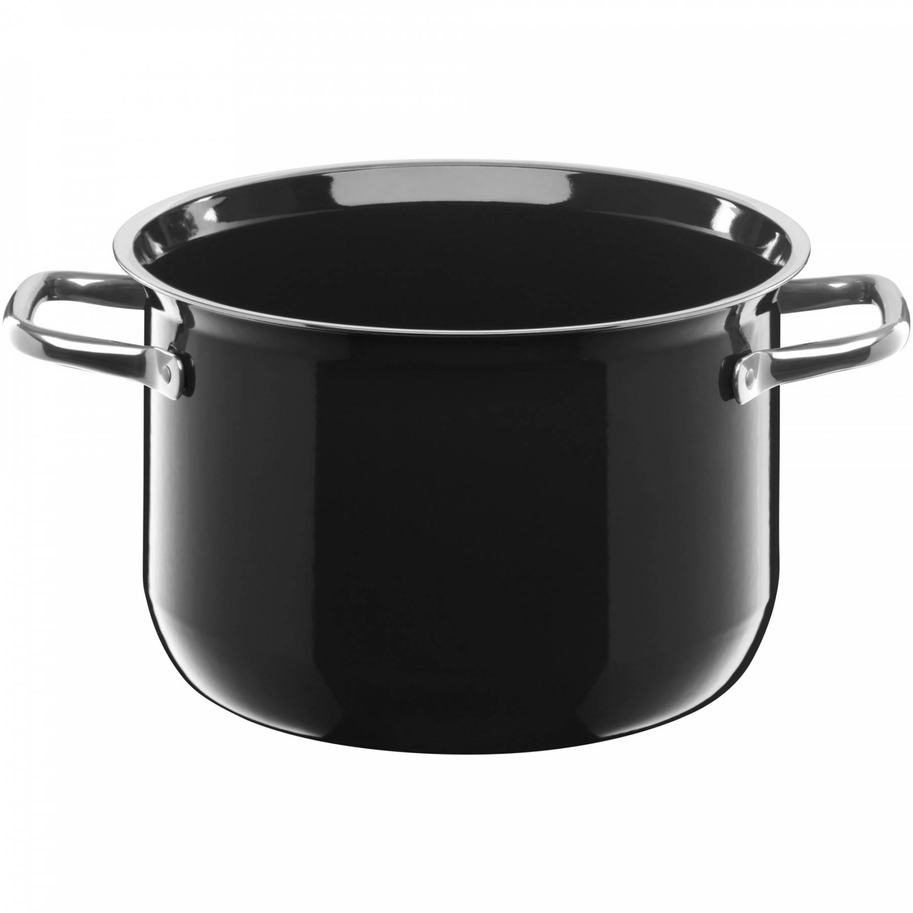 Silit Кастрюля высокая 22 см, черная Compact | https://grandposuda.com.ua
