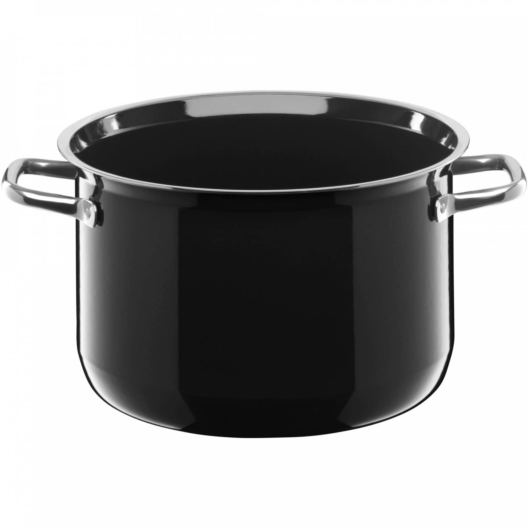 Silit Кастрюля высокая 24 см, черная Compact | https://grandposuda.com.ua