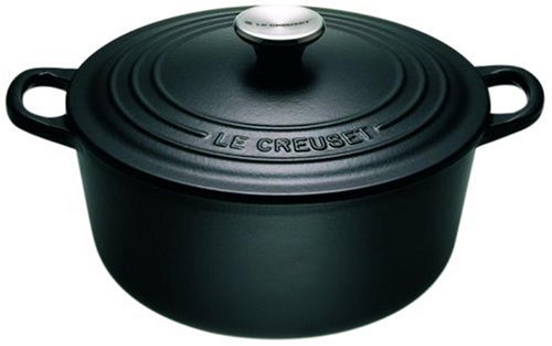 Le Creuset Кастрюля / жаровня 18 см, черный | https://grandposuda.com.ua