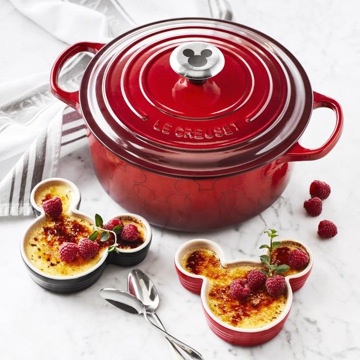 Le Creuset Каструля / жаровня 20 см, вишневий | https://grandposuda.com.ua