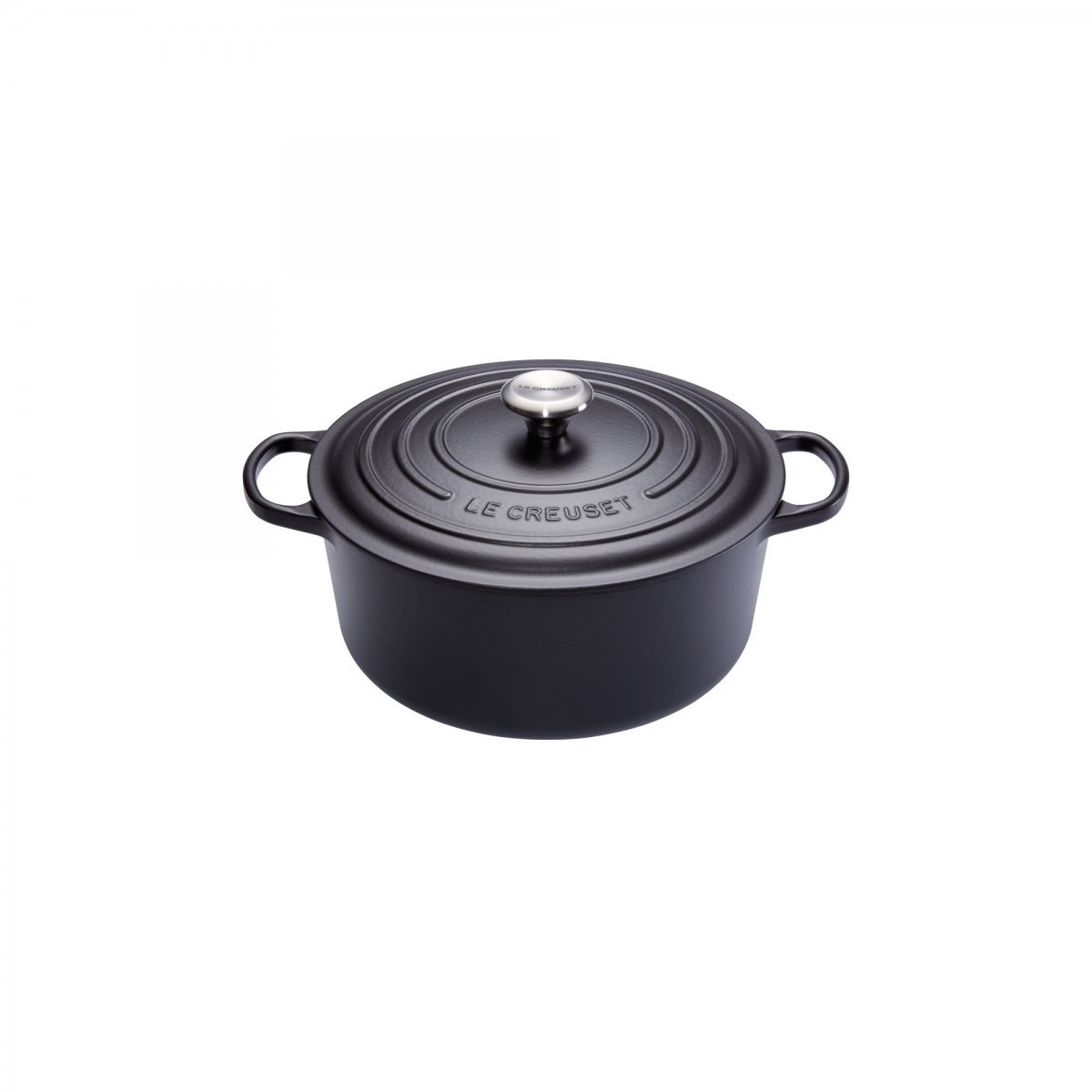 Le Creuset Мини-кастрюля / жаровня 14 см, черный | https://grandposuda.com.ua