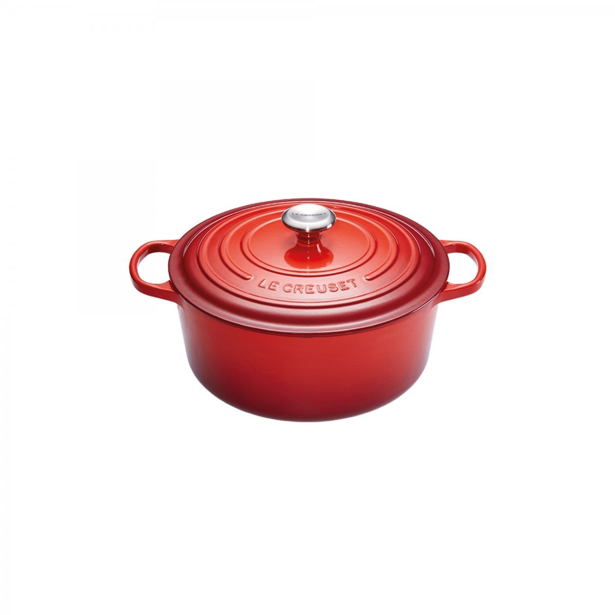 Le Creuset Кастрюля / жаровня 16 см, вишневый | https://grandposuda.com.ua