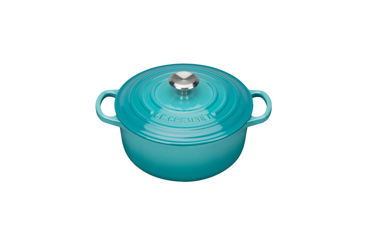 Le Creuset Кастрюля / жаровня 20 см, голубой Le Creuset Кастрюля / жаровня 20 см, голубой | https://grandposuda.com.ua