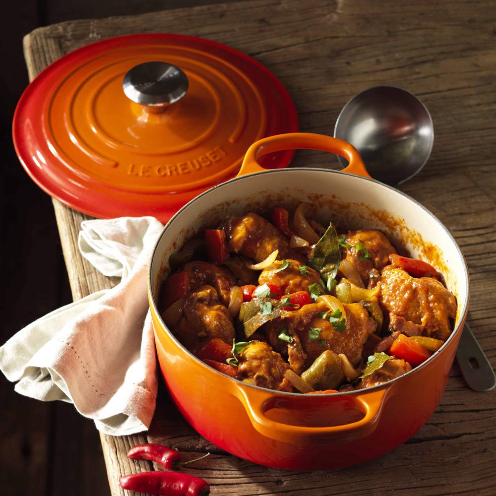 Le Creuset Каструля / жаровня з кришкою 20 см Palm | https://grandposuda.com.ua
