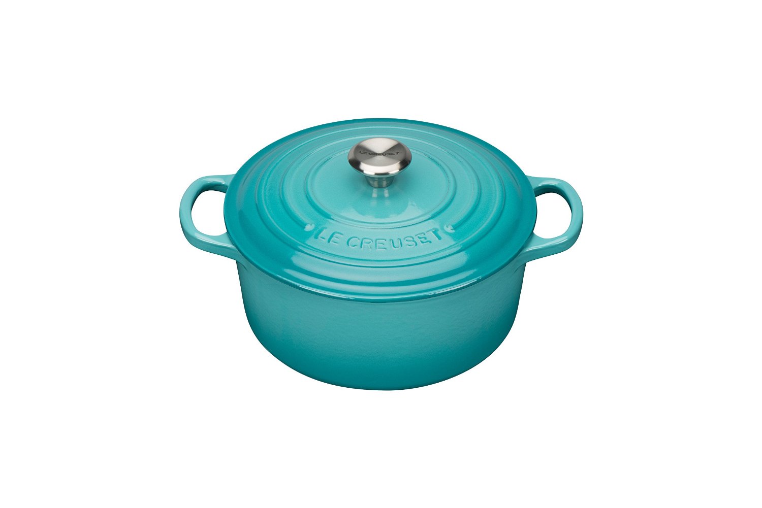 Le Creuset Кастрюля / жаровня 22 см, бирюзовый Le Creuset Кастрюля / жаровня 22 см, бирюзовый | https://grandposuda.com.ua