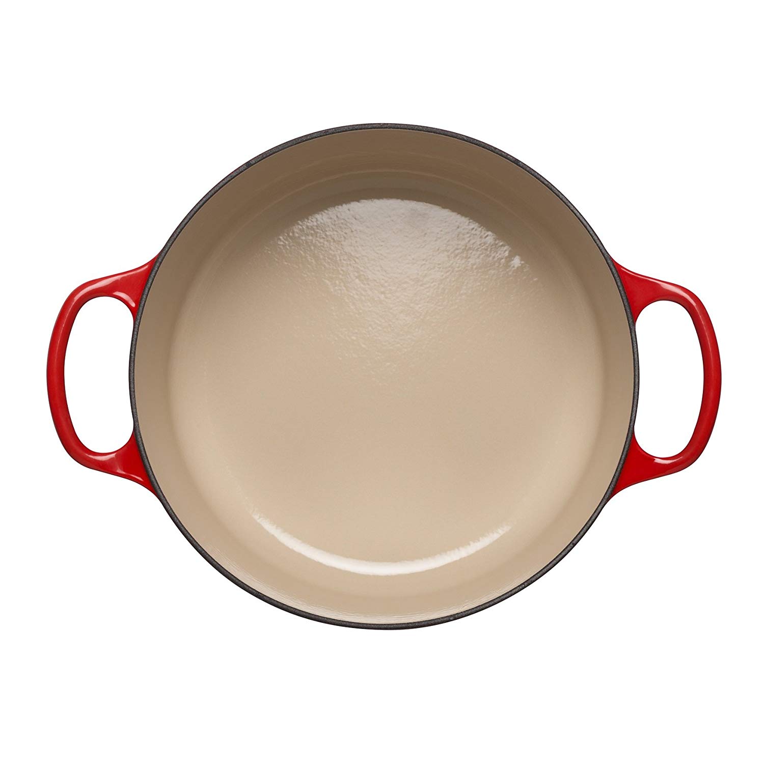 Le Creuset Кастрюля / жаровня с крышкой 24 см, вишневый Signature | https://grandposuda.com.ua