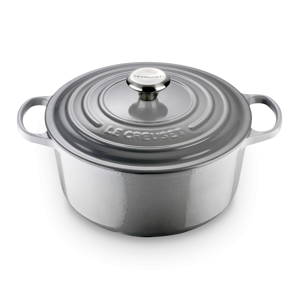 Le Creuset Кастрюля круглая 4,2 л дымчато-серая Le Creuset Кастрюля круглая 4,2 л дымчато-серая | https://grandposuda.com.ua