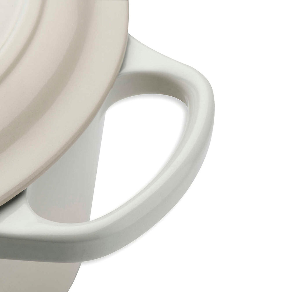 Le Creuset Каструля - жаровня 26 см Meringue | https://grandposuda.com.ua