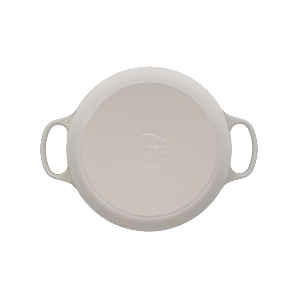 Le Creuset Каструля / жаровня 28 см Meringue | https://grandposuda.com.ua