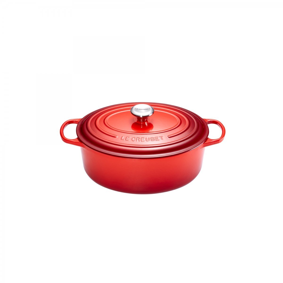 Le Creuset Гусятниця / жаровня 17 см, вишневий | https://grandposuda.com.ua