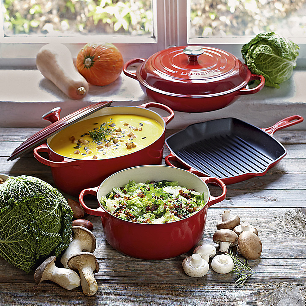 Le Creuset Гусятниця / жаровня 25 см, блакитний | https://grandposuda.com.ua