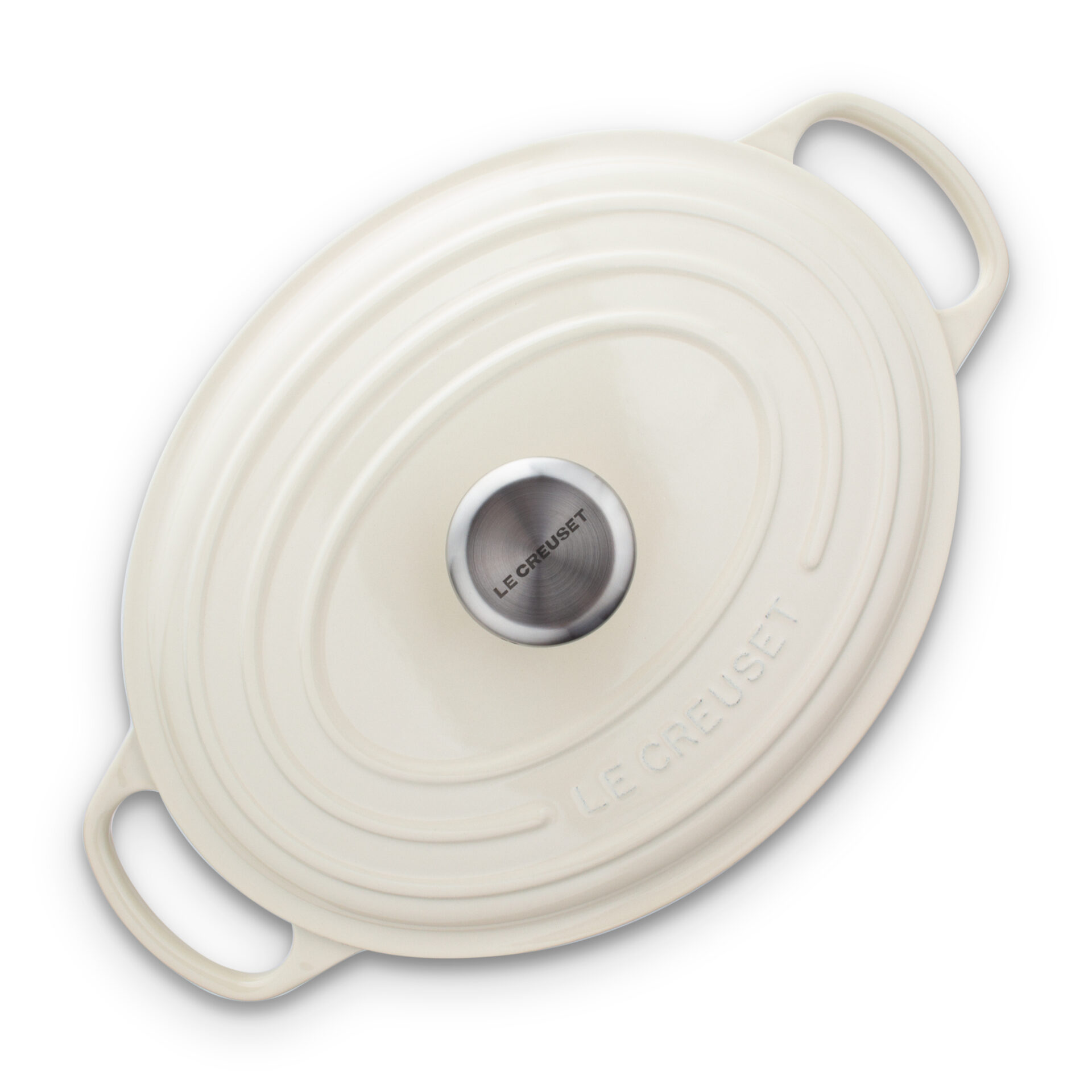 Le Creuset Гусятниця / жаровня овальна 29 см Creme | https://grandposuda.com.ua