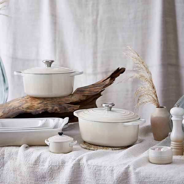 Le Creuset Форма для запекания овальная 4,7 л меренга Meringue | https://grandposuda.com.ua