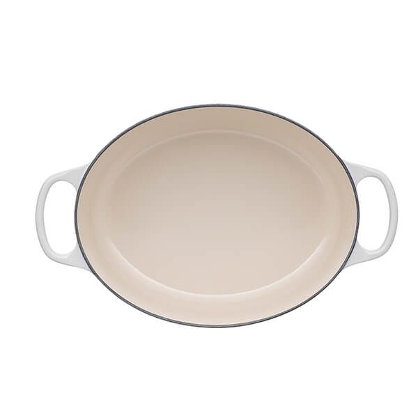 Le Creuset Форма для запекания овальная 4,7 л меренга Meringue | https://grandposuda.com.ua