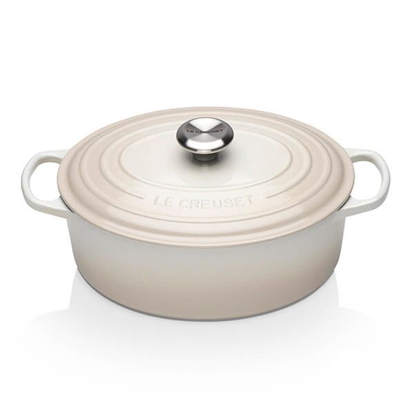 Le Creuset Форма для запекания овальная 4,7 л меренга Meringue | https://grandposuda.com.ua