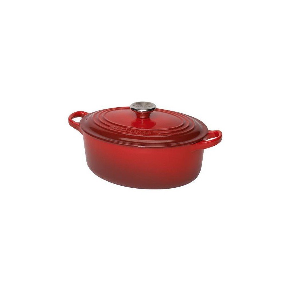 Le Creuset Гусятниця / жаровня 31 см, вишневый | https://grandposuda.com.ua