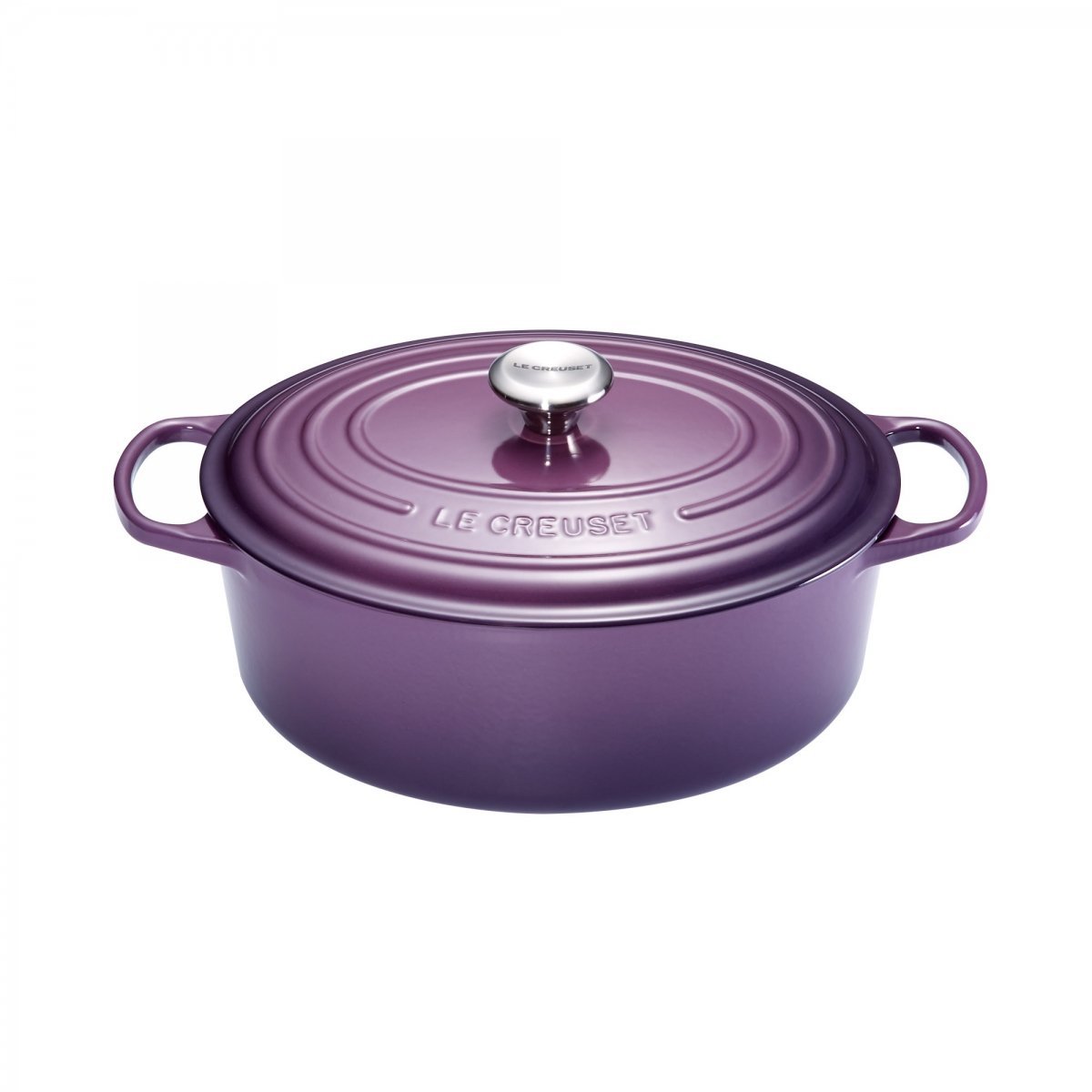 Le Creuset Гусятниця / жаровня 31 см, фіолетовий | https://grandposuda.com.ua
