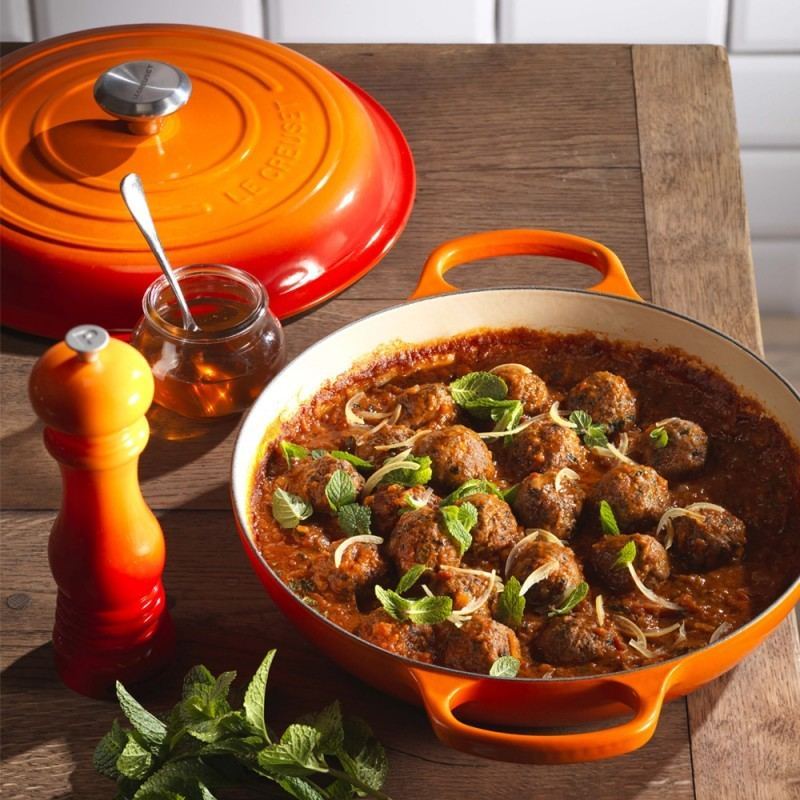 Le Creuset Гусятниця / жаровня 33 см, чорний | https://grandposuda.com.ua