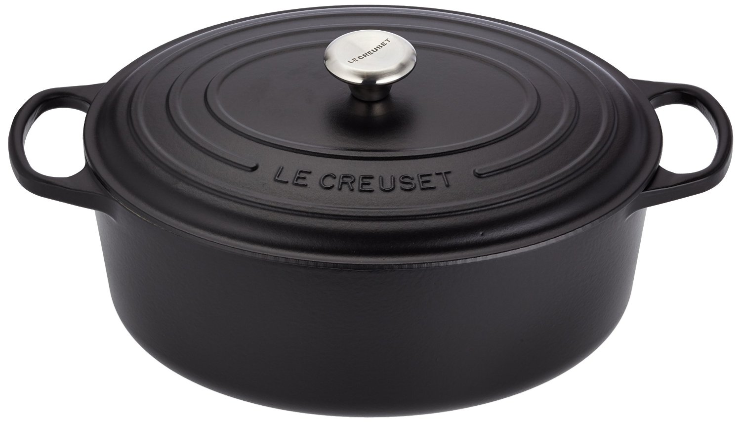 Le Creuset Гусятниця / жаровня 35 см, чорний | https://grandposuda.com.ua