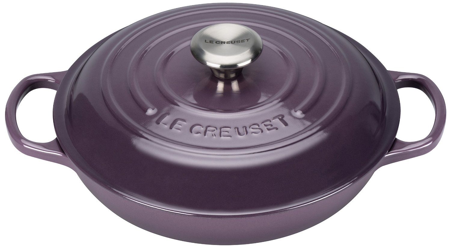 Le Creuset Сковорода-жаровня 26, фіолетовий Le Creuset Сковорода-жаровня 26, фіолетовий | https://grandposuda.com.ua