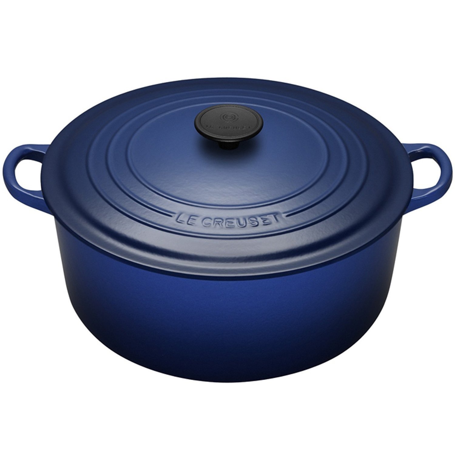 Le Creuset Каструля / жаровня 30 см, синій | https://grandposuda.com.ua