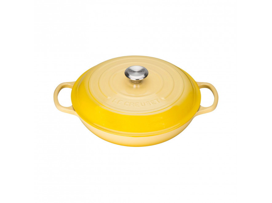 Le Creuset Сковорода-жаровня чавунна 30 см, Citrus | https://grandposuda.com.ua