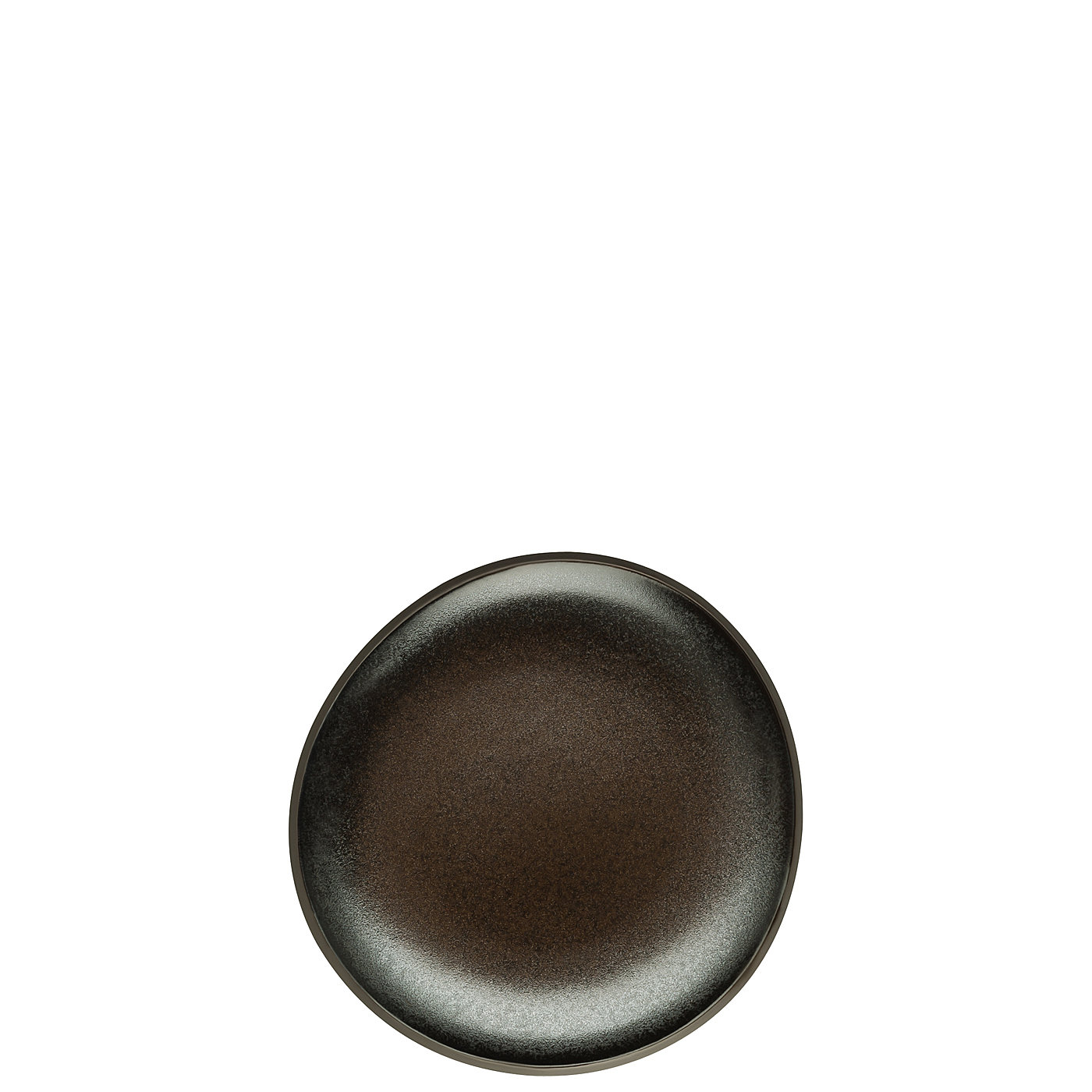 Rosenthal Блюдце к чашке для кофе 16 см Dark Junto Slate Grey | https://grandposuda.com.ua