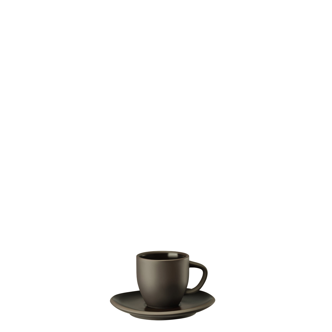 Rosenthal Кофейная пара для эспрессо 0.09 в подарочной упаковке Junto Slate Grey | https://grandposuda.com.ua