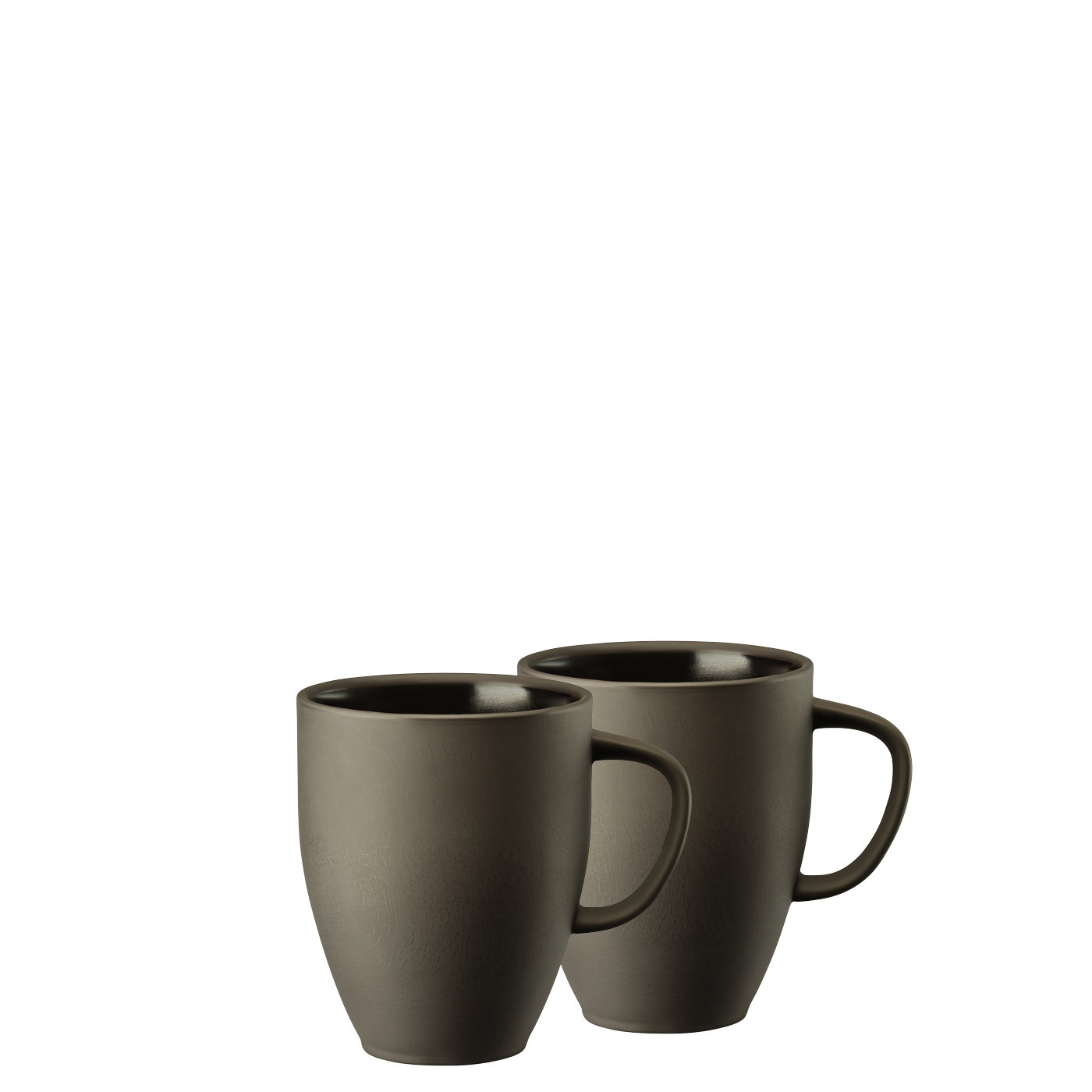 Rosenthal Кружка с ручкой 0.38 л набор 2 предмета Junto Slate Grey | https://grandposuda.com.ua