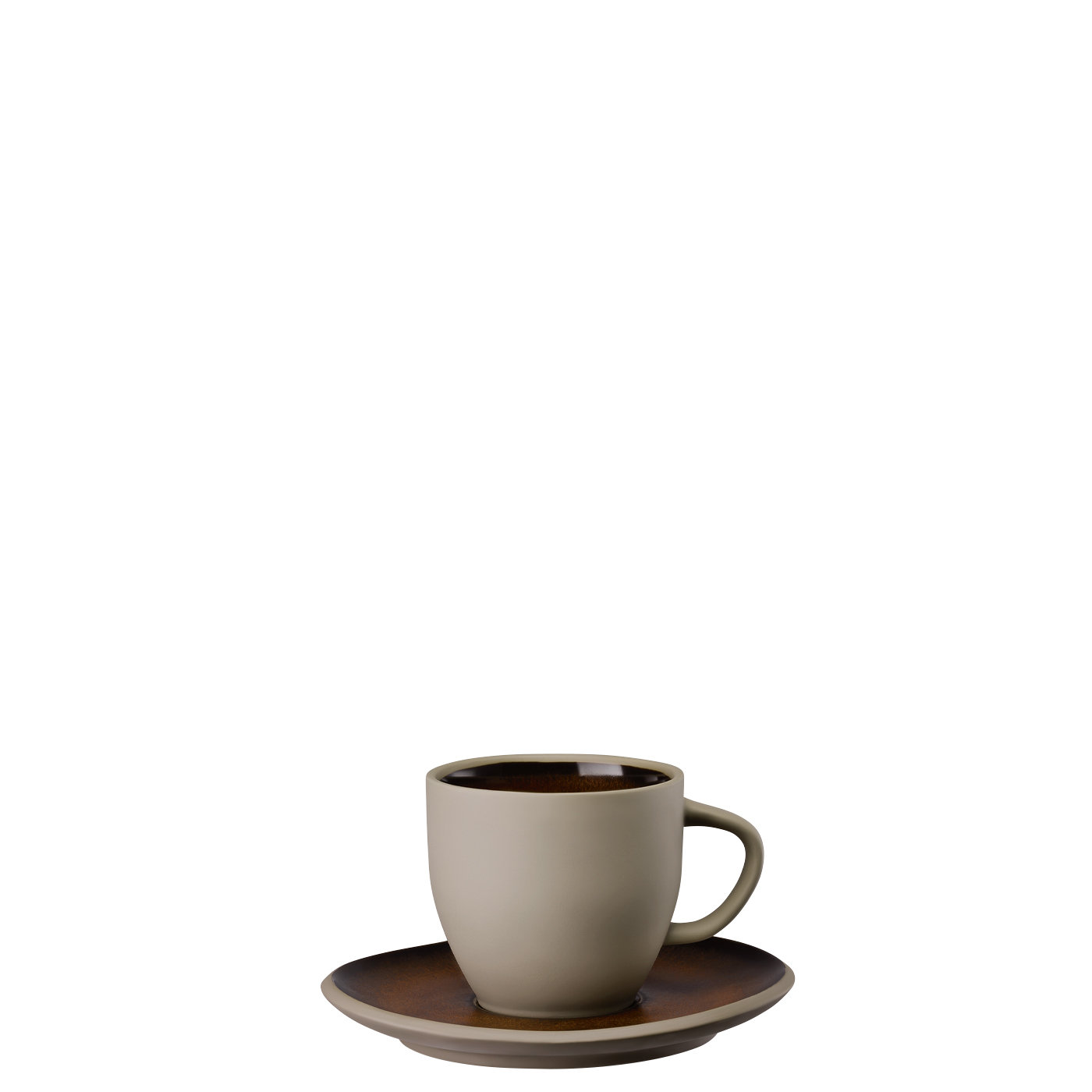 Rosenthal Кофейная пара 0.24 л в подарочной упаковке Junto Bronze | https://grandposuda.com.ua