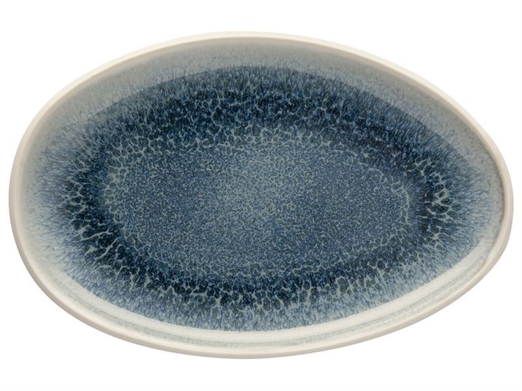 Rosenthal Блюдо овальное 25 см Aquamarine Junto | https://grandposuda.com.ua