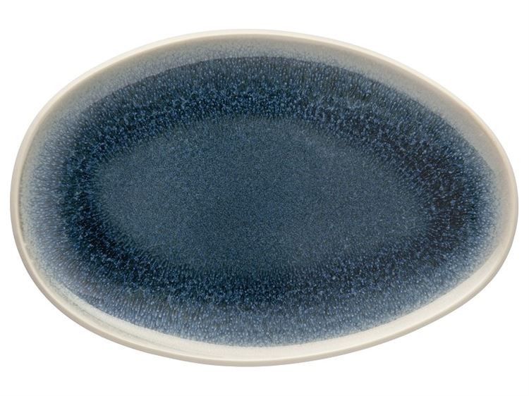 Rosenthal Блюдо овальное 28 см Aquamarine Junto | https://grandposuda.com.ua
