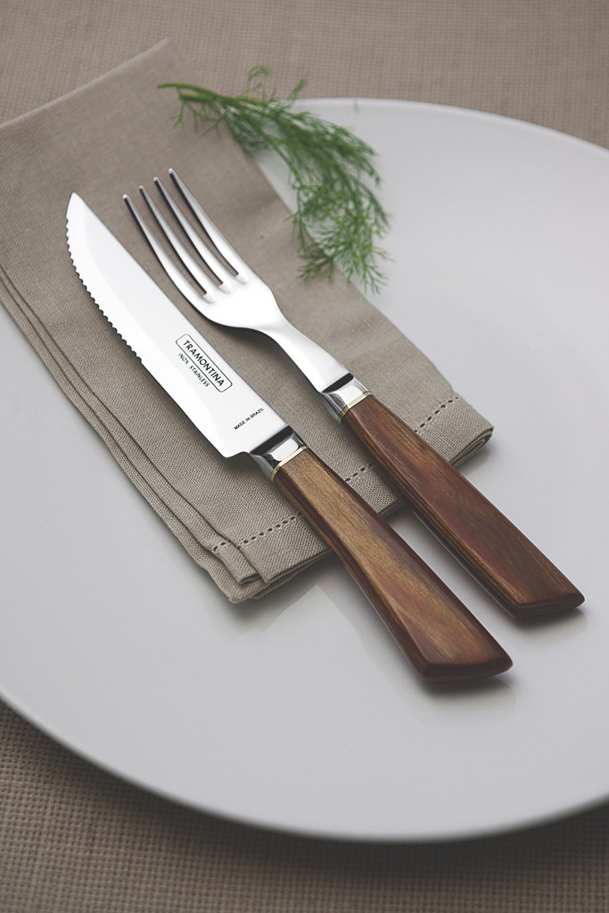 Tramontina Ніж для стейка набір 4 предмети Steakbesteck | https://grandposuda.com.ua