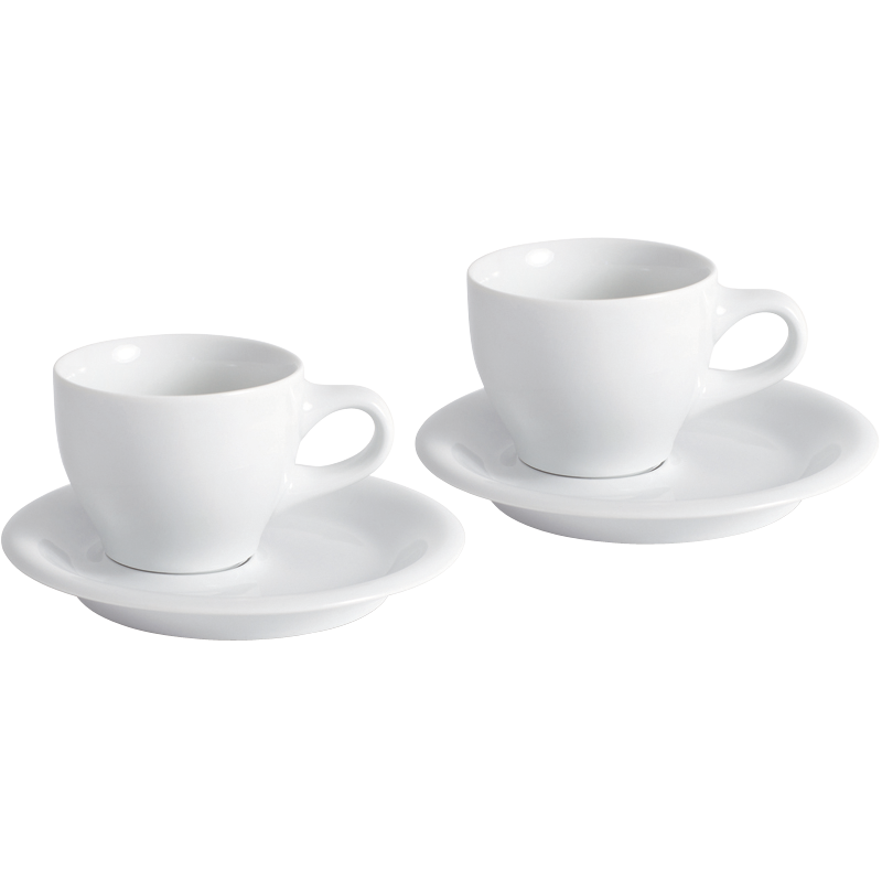 Kahla Кофейная пара для эспрессо 0,03 л набор на 2 персоны Café Sommelier White | https://grandposuda.com.ua